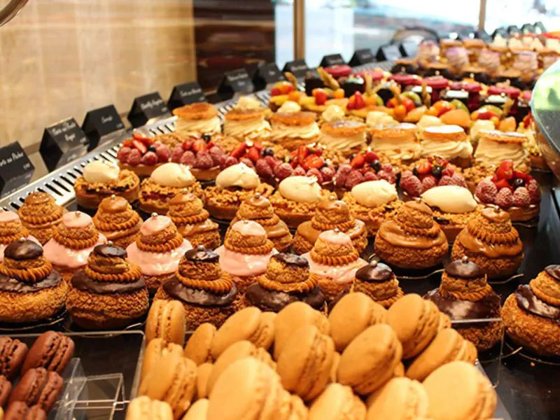 Confectionery shop interior